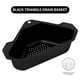 thumbnail image 5 of Colador de fregadero, colador colgante para residuos de alimentos, diseño de 2 niveles, metal resistente, para cocina, para cocinas pequeñas,Wsvlmg, 5 of 9