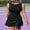Black, variant on Asoul Womens High Neck Golf Dress Romper Slit Tennis Dress Athletic Dress
