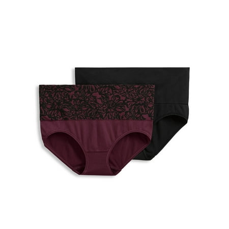 

Jockey® Essentials Women s Seamfree® Slimming Brief Panties Cooling Shapwear Body Slimming Underwear Pack of 2 Sizes Small-3XL 5353