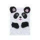 thumbnail image 1 of Plush Notebook, Faux Fur Notebook for Kids, Panda Pattern Diary Journal Hardcover Notebook Writing, 1 of 4