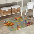 thumbnail image 7 of Vsdgher Gnomes With Pumpkins Flannel Anti-Slip Floor Mat Comfort Mat Outdoor Rug, Indoor Outdoor Rugs for Home, Office, Laundry 16''x24''in, 7 of 7