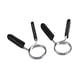 thumbnail image 3 of Barbell Spring Collars 2 Turns ABS 4PCS Elastic Durable 32mm Wire Diameter 25mm Diameter Barbell Clamp Clips For Fitness ANGGREK Otros, 3 of 7