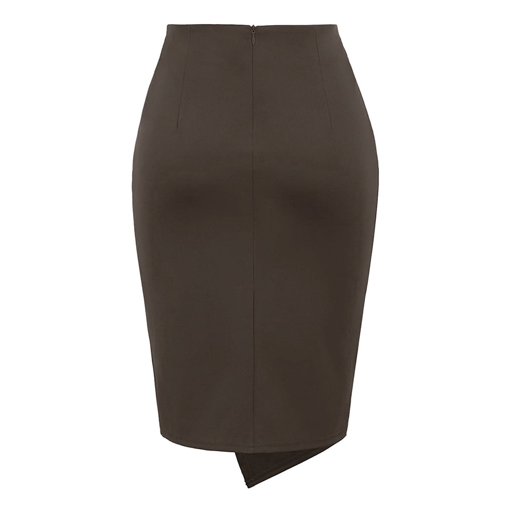 High waisted pencil skirt stretch online
