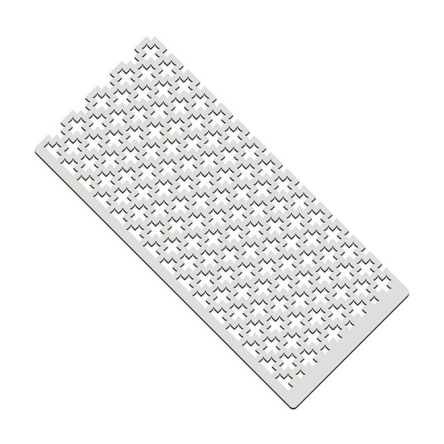 Cuadros Decorativos 125 Herramientas de pintura de diamante Taladro cuadrado Punto de cruz Regla de taladro (B) DQrwqpou Nuevos Originales