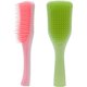 thumbnail image 1 of wonima11 Hair Brush Detangler for Adults & Kids，Detangling Comb Hair Styling Tools & Appliances for Natural/Wavy/Curly/Coily/Wet/Dry/Oil/Thick/Straight/Long Hair (2 Pack, Tender Green&Pink), 1 of 1