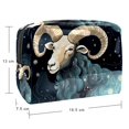 thumbnail image 5 of Aries PVCCosmetic Storage Bag with Zipper, Printed Design -, Zipper Pouch, Money Pouch for Travel - Ideal for Ladies and Girls on the Go, 5 of 6