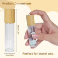 thumbnail image 4 of Botellas de vidrio recargables Timcorr 0.3 oz para aceites esenciales, 4 of 7