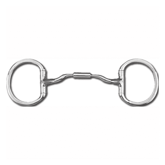 5" Toklat Myler Eggbutt With Stainless Steel Low Port Comfort Snaffle Mb 04