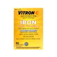 thumbnail image 2 of Vitron-C High Potency Iron Plus Vitamin C, Helps Absorb Iron, Gentle on Digestive System, Less Constipation, 60 Coated Tablets (pack of 3), 2 of 5