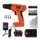 thumbnail image 1 of Taladro/destornillador inalámbrico BLACK+DECKER 20V MAX POWERECONNECT LD120VA, 1 of 7