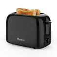 thumbnail image 2 of 2 Slice Toaster with Wide Slots 6 Level Browning Control,Removable Easy to Clean Crumb Tray,Auto Shut-off and Cancel Button Stainless Steel, Black, 2 of 12
