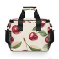 thumbnail image 7 of FORMRS Insulated Cooler Bag 24 Cans Capacity Soft Leakproof Lunch Box with Side Pockets, Cute Cherry, 7 of 7