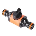 thumbnail image 4 of Allume 10Pcs Shut Off Valve, Water Hose Turn Off Valve Garden Hose Connector Orange, 4 of 11