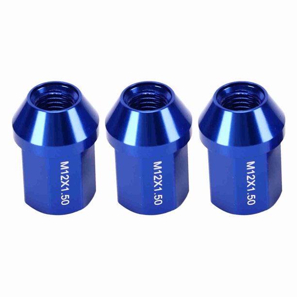 Tuercas de Rueda de 20 piezas M12X1.5 Tuercas de Neumlico 35mm 6061 Aleación de aluminio Pielas de AutomÓVIL Érmica Reemplazo de Extreme Cerrado Para Camaro 1983 A 2002 A 2002 A 2002