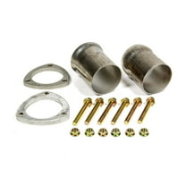 Hedman 3in Ball & Socket Flange Kit Stainless