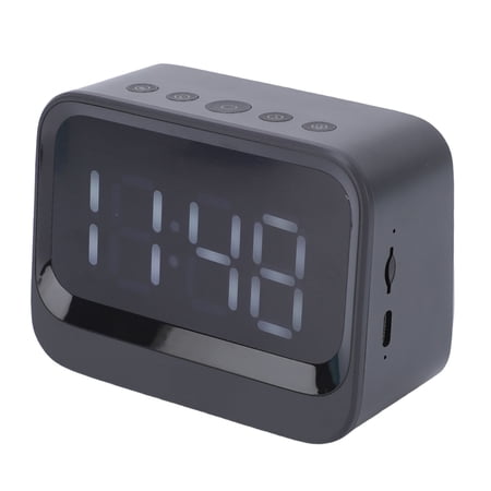 NFTIGB Digital Alarm Clock with Wireless Bluetooth 5 . 3 Speaker, Rechargeable LED Display Portable Audio NFTIGB Digital Alarm Clock with Wireless Bluetooth 5 . 3 Speaker, Rechargeable LED Display Portable