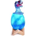 thumbnail image 1 of ZHAOCHENG Lámpara de noche de dinosaurio, lámpara de dinosaurio 3D que cambia de color, accesorios de dormitorio T-Rex, control remoto, 16 colores RGB, 1 of 4