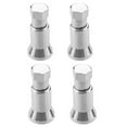 thumbnail image 5 of Walbest C20018 TR414 - Universal TPMS Chrome Valve Stem Sleeve Covers and Cap Dress Up Kit- Set of 4 - FITS All TPMS Rubber Valve Stems for All Make and Model Cars and Trucks with TPMS Sensors, 5 of 7