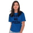 thumbnail image 5 of Feed Me Pizza Men's Graphic T Shirt Tees Brisco Brands L, 5 of 7