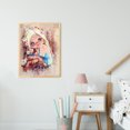 thumbnail image 3 of Cuadros Decorativos 5D DIY Diamond Painting Kits Full Square Drill Blue-eye Girl mosaico imagen pared Tmvgtek embutido en tela, 3 of 9