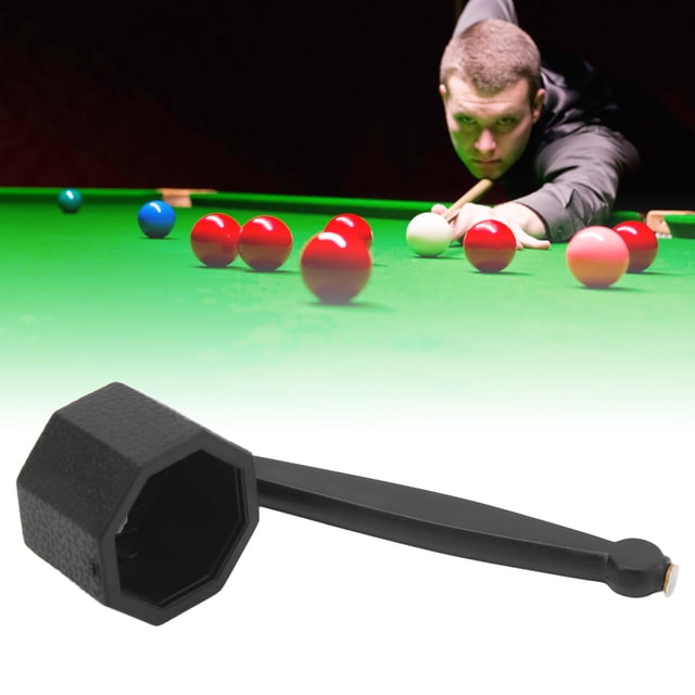 Pool Chalk Holder, Pool Cue Chalk Holder Cover Wearproof Plastic for Billiard Hall