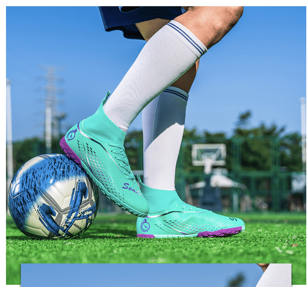 indoor soccer cleats with sock