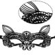 thumbnail image 3 of Fashion Ears Headband L Eye Mask Costume Couples Cute Sexy Eyemask Masquerade Mask Hair Elastic Hoop, 3 of 4