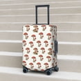 thumbnail image 5 of Uemuo Mushroom Printed Washable Luggage Cover - Fashion Suitcase Protector Fits 18-32 Inch Luggage -X-Large, 5 of 9