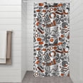 thumbnail image 2 of Math Equations Calculus Symbols Blackboard Pattern Shower Curtain 36"x72" ,Bathroom Decorative Shower Curtains Set with 12 Hooks,Modern Waterproof Washable Shower Curtain, 2 of 6