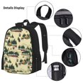 thumbnail image 3 of Easygdp Camping Caravan 1 Mochila para Niños y Niñas con Set de Caja de Almuerzo y Estuche para Lápices 3 en 1, Mochila Escolar Estampada para Adolescentes, 3 of 7
