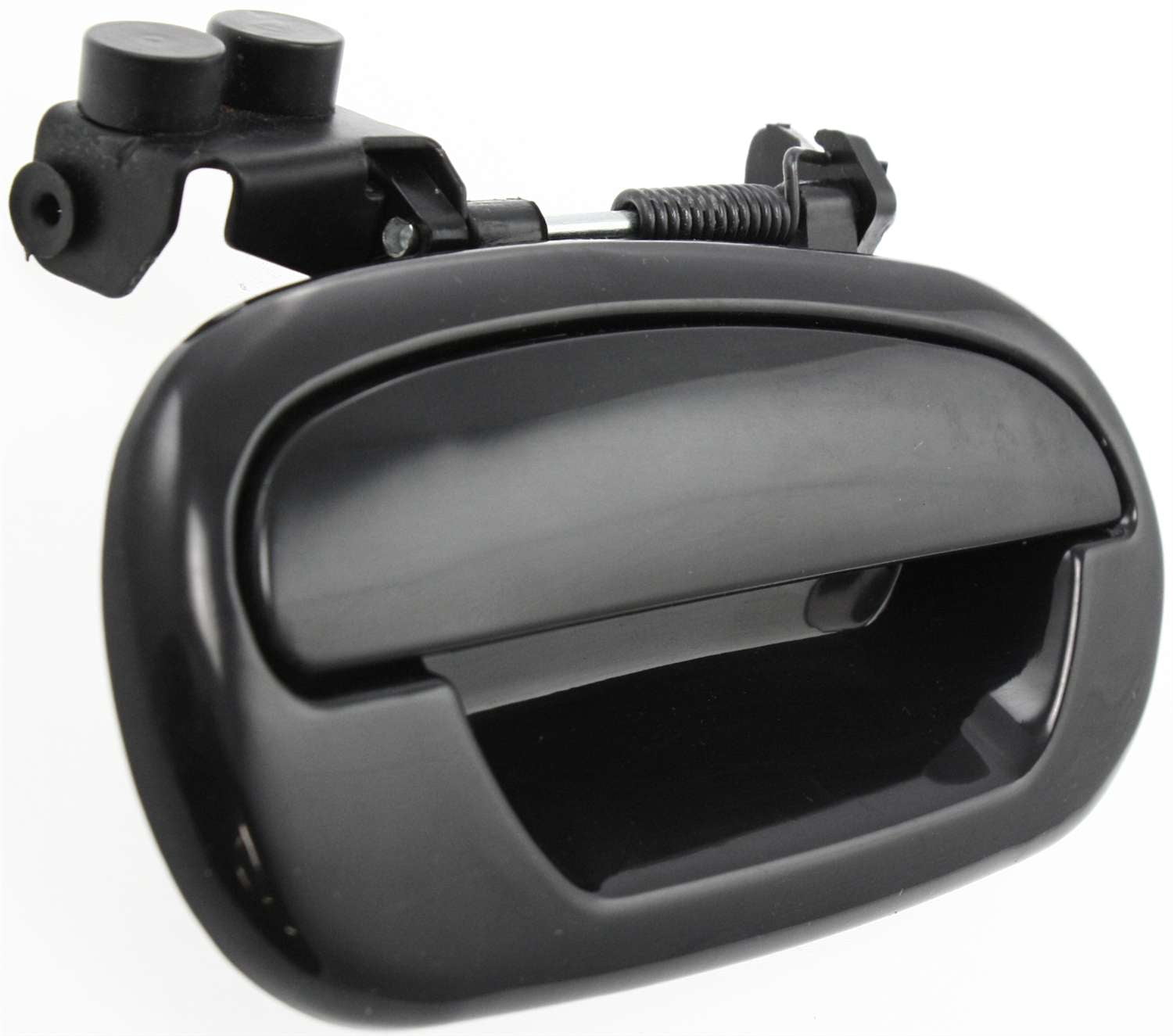 Replacement ARBF462151 Exterior Door Handle Compatible with 1997-2002 Ford Expedition 1997-2003 F-150 Front, Right Passenger Smooth Black