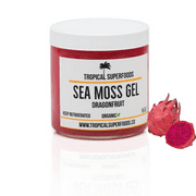 Dragonfruit Sea Moss Gel 16oz  - NO Sugar  Added  - Organic - Tropical Superfoods