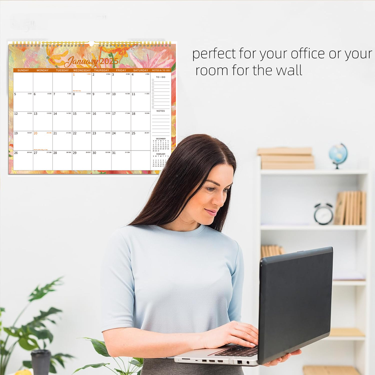 2025 Wall Calendar Calendars 2025 Wall, JAN 2025 Dec 2025,Large