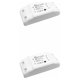 thumbnail image 3 of Injueey 2.4Ghz WiFi Smart Switch Plastic Remote Breaker Share Controller Module Apartment Control Switches Portable 2Conjunto, 3 of 6