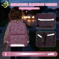thumbnail image 2 of DAKIMOE Toddler Backpack for Girls Boys Corduroy Kids Backpacks Cute Kindergarten Daycare School Bag for Students, 2 of 8