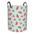 thumbnail image 2 of Xecao Watermelon Print Laundry Hamper Basket,designed for Blanket Storage and Nursery Clothes in the Bedroom, 2 of 8