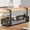 Black-16"-1 Pack, variant on Under Desk Cable Management Large 16" Box For Table Thickness Up To 3" Wire Cord Organizer With Clamp No Drill (black)