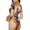 Cute Cat Sunflower, variant on Cute Cloud Cat Womens One Piece Swimsuits Modest Tummy Control Bathing Suits Lace Up Slimming Swim Suit-X-Large