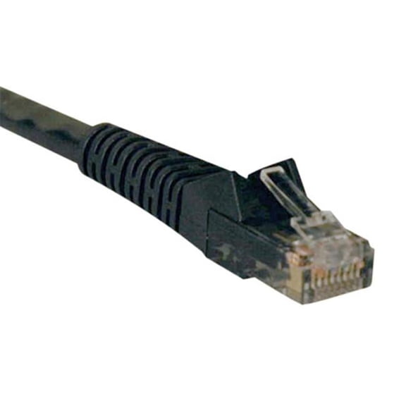 Tripp Lite, Patch Cable, Gigabit, Snagless Molded, Cat6, RJ45 M-M, 100FT, Black