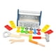 thumbnail image 5 of Juego de herramientas para niños, banco, caja de herramientas de almacenamiento portátil, juguete educativo, herramientas de juego de madera Estrella, 5 of 8
