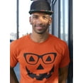 thumbnail image 5 of Halloween Pumpkin Shirt for Men - Jack O Lantern Face, Fun and Easy Costume T-Shirt, Spooky and Comfortable, Perfect for Halloween Parties and Trick-or-Treating, 5 of 7