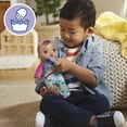 thumbnail image 4 of Baby Alive Soft ‘n Cute Doll, Brown Hair, 11-Inch, Washable, 18 Months and Up, Teether Accessory, 4 of 5