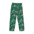 thumbnail image 3 of Fotbe Tropical Leopard Men's Pajama Pants,Sleepwear Pants,Pj Bottoms Drawstring And Pockets-Medium, 3 of 7