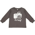 thumbnail image 3 of Inktastic Camera Oh Snap Boys or Girls Long Sleeve Toddler T-Shirt, 3 of 5