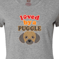 thumbnail image 4 of Inktastic Puggle Dog Pug Poodle Mix Women's T-Shirt, 4 of 5
