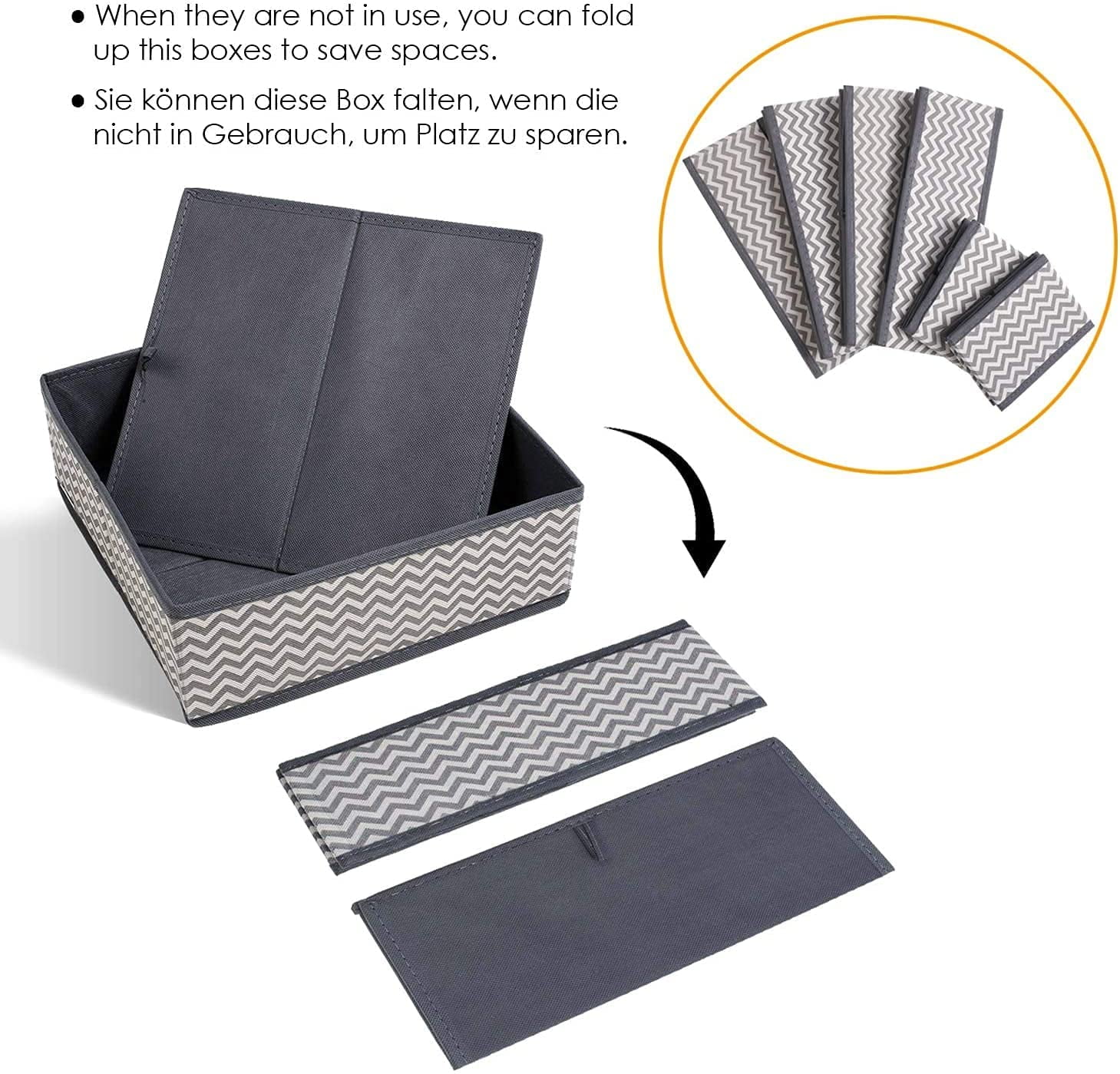 Homelae™ Foldable Fabric Organizer – homelae