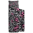 thumbnail image 2 of Gray and Pink Of Leopard Print Toddler Nap Mats for Kids Preschool,Sleeping Mat Bag or Kids,Toddler Sleeping Bag,Toddler Nap Mat or Daycare, 2 of 6