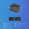 thumbnail image 3 of Generic Instant Plug & Play Analog to Digital Audio Converter with Dual-Channel Output, 48KHz Sampling, DTS/AC3 Support, and No Delay Synchronization, 3 of 5