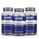 thumbnail image 1 of Suplemento FLOW 3 Pack DE Cloruro De Magnesio con Vitamina K2 Vitamina D y Calcio 300 CAPSULAS DE 500 mg c/u, 1 of 3