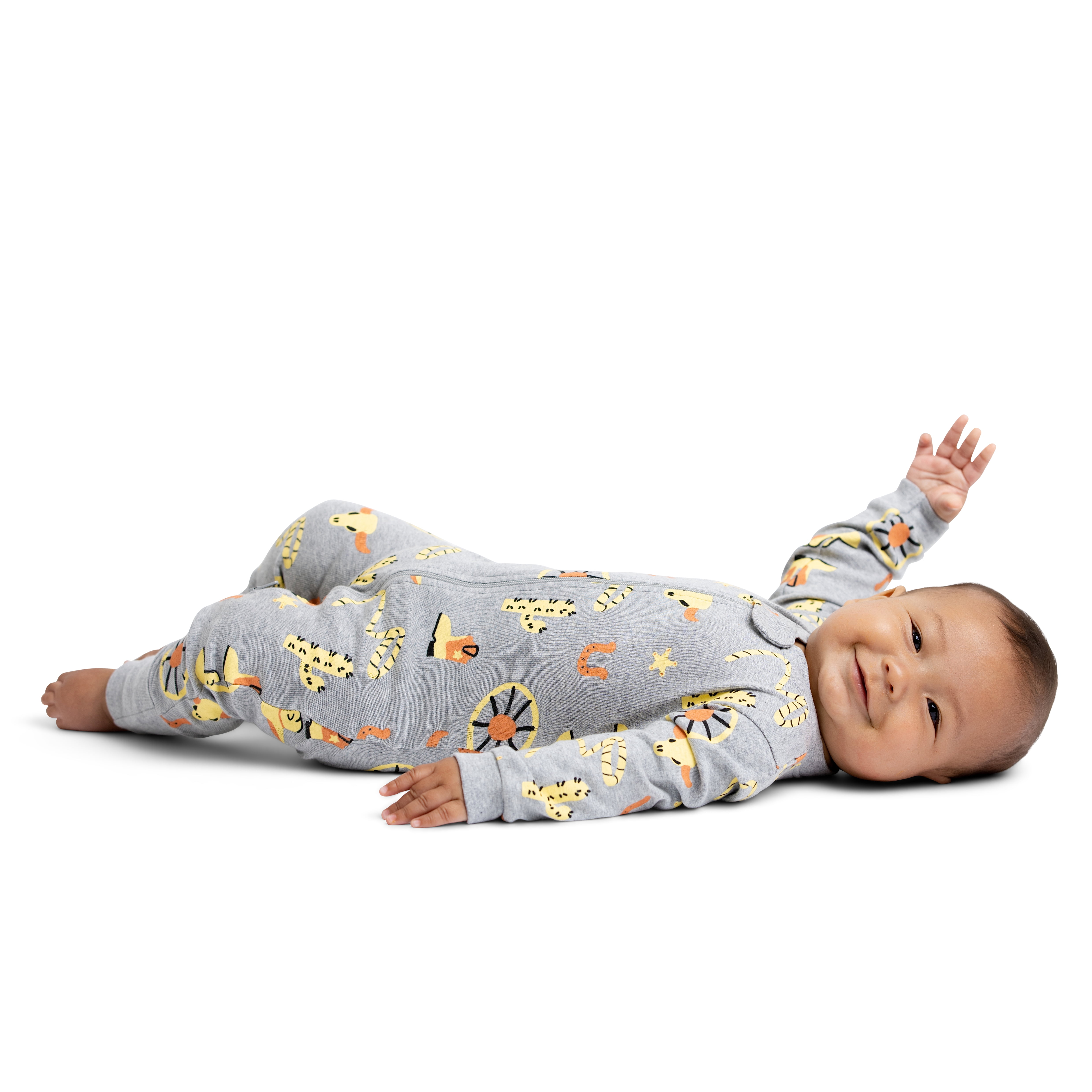 M+A by Monica + Andy, Organic Cotton One-Piece Coverall, Sizes Newborn - 18-24 Months